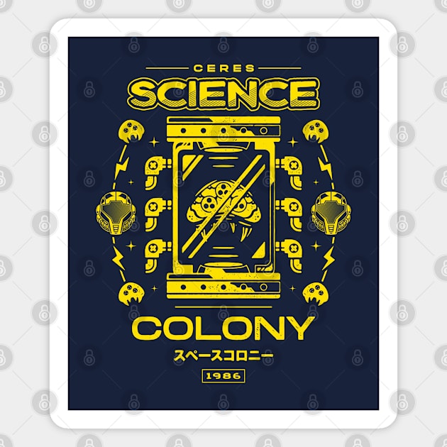 Science Colony Magnet by logozaste